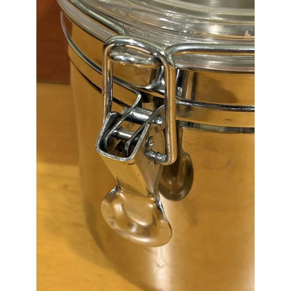Stainless Steel Food Storage Containers (2) Durable Kitchen Accessories